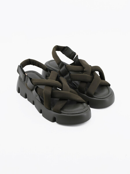 SANDALIA MARGOT VERDE MILI