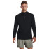 UA LAUNCH PRO 1/4 ZIP-BLK BLK-001