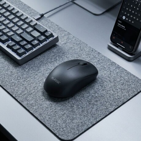 Mouse Inalámbrico Klasse Óptico | 2.4GHz | Color negro Mouse Inalámbrico Klasse Óptico | 2.4GHz | Color negro