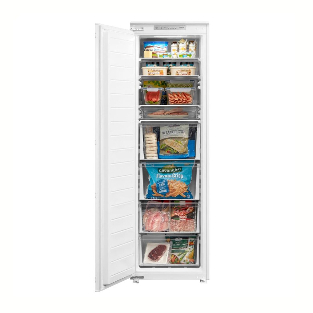 Freezer Empotrable Blanco 201 L - Modelo Vertical FVJ 265 - James Freezer Empotrable Blanco 201 L - Modelo Vertical FVJ 265 - James