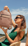 MOCHILA JOHANNESBURGO MAUVE C/ TOPO