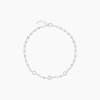 Pulsera en plata 925 y circonias con diseño de llave Pulsera En Plata 925 Y Circonias Con Diseño De Llave