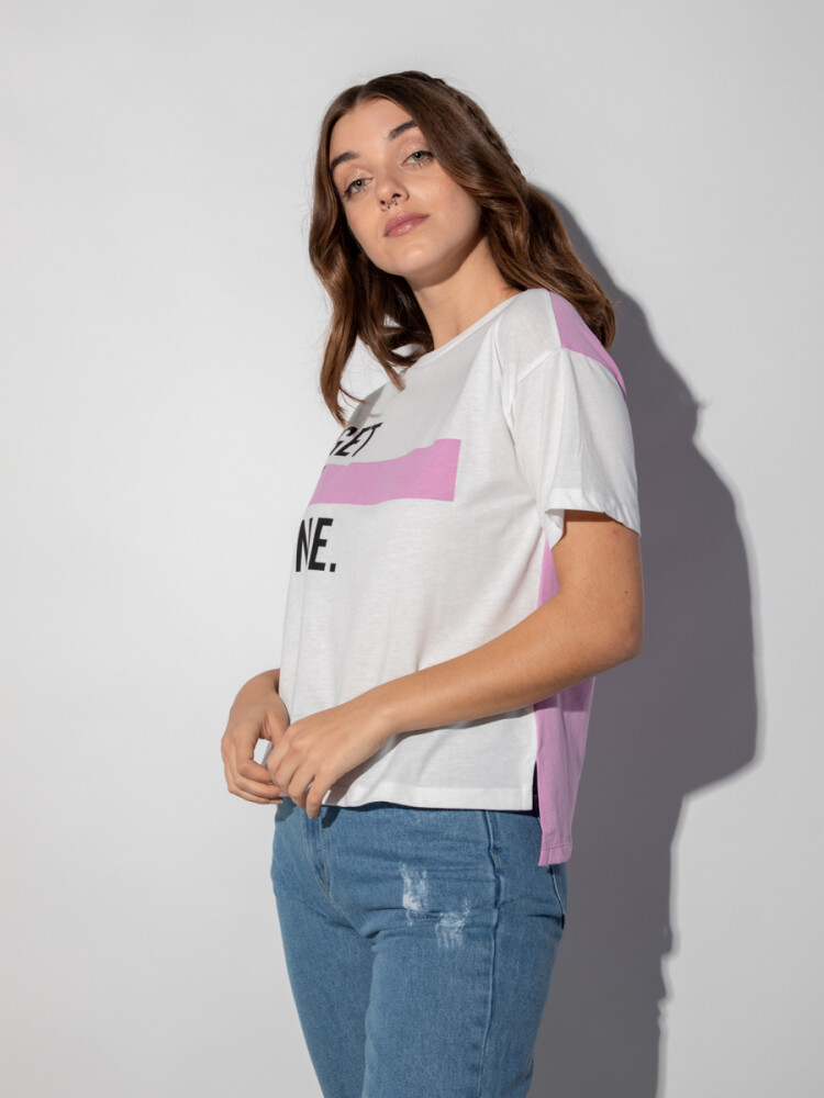 REMERA GETIT Blanco