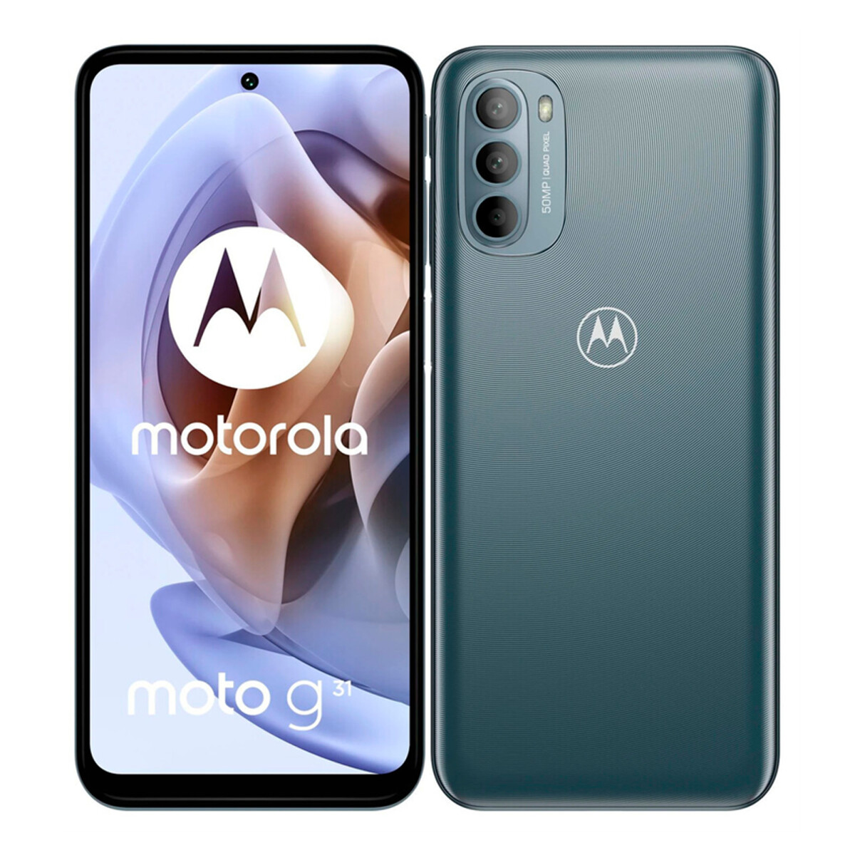 Motorola - Smartphone Moto G31 XT2173 - 6,4" Multitáctil Amoled. Dualsim. 4G. Octa Core. Android 11. - GRIS 