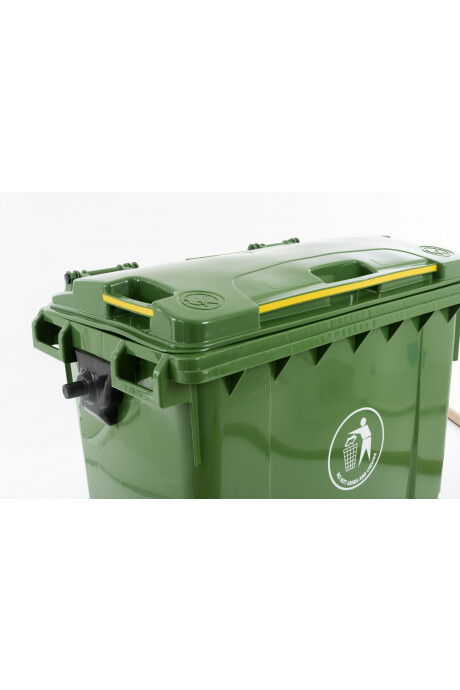 Contenedor De Residuos Verde - 660 Litros Contenedor De Residuos Verde - 660 Litros