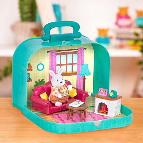 set de espacios divertidos Juego de sala con maleta de viaje