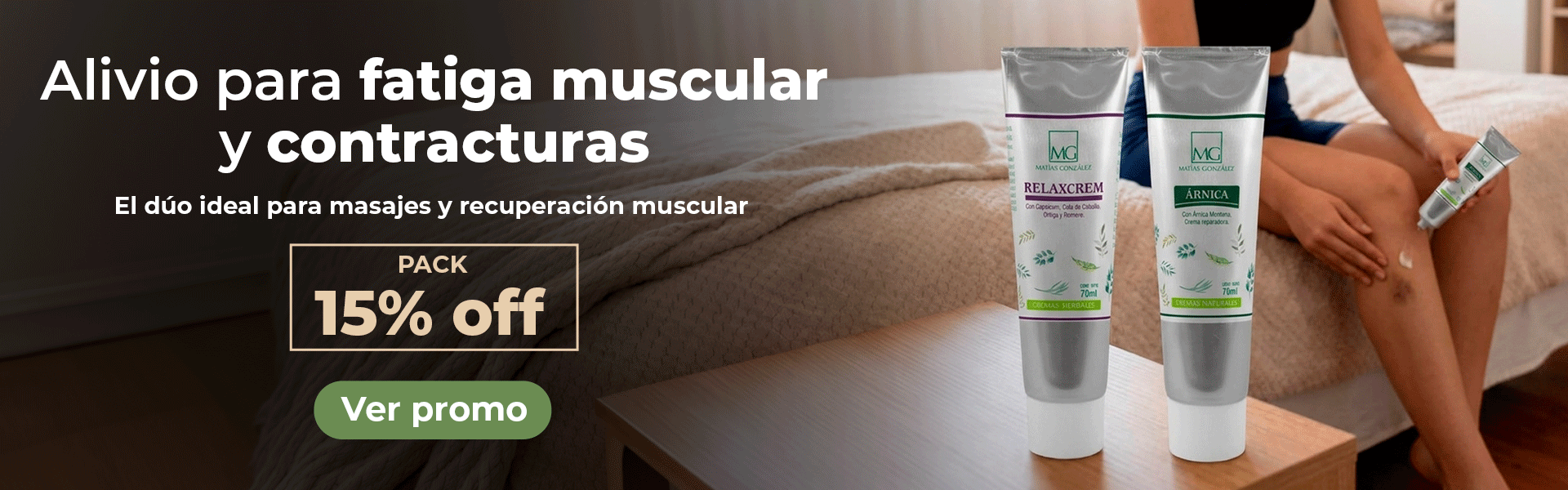Pack Alivio y Recuperación Muscular