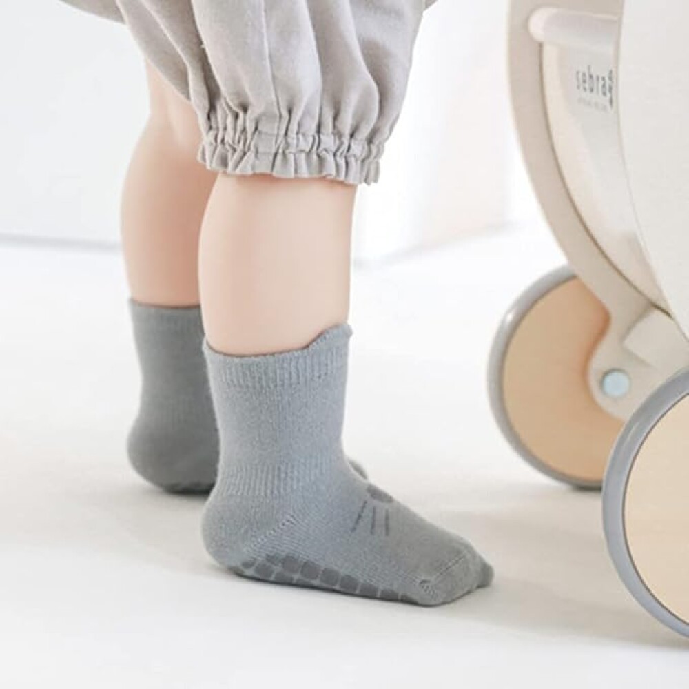 Set Medias Anti deslizante BAMBA Beige