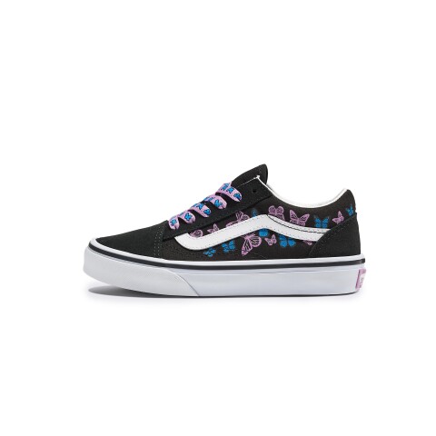 VANS OLD SKOOL SHOES Black & Butterfly