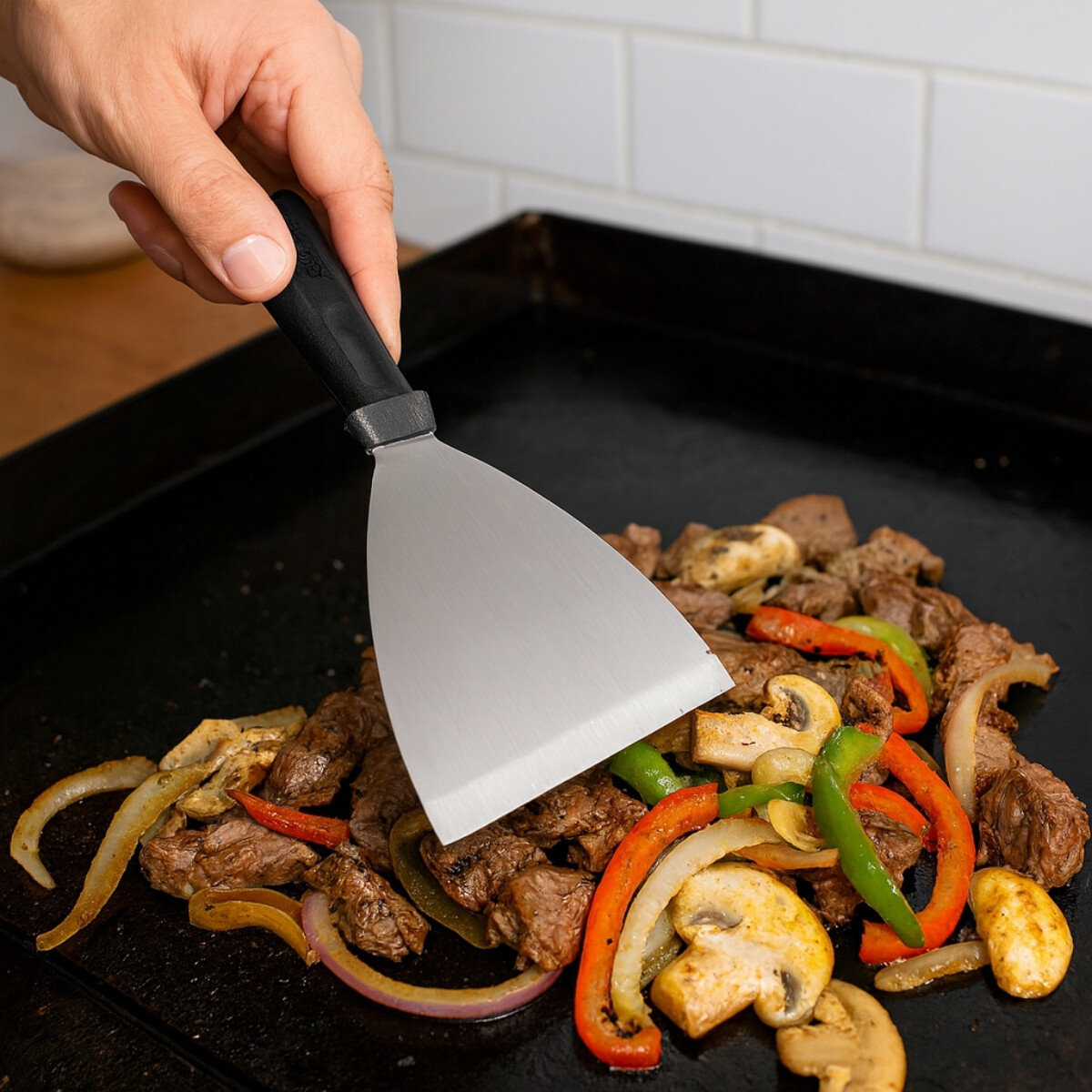 Espatula plancha inox. 