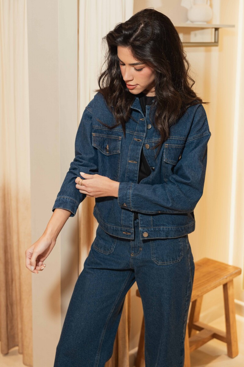 CAMPERA BRUNA DENIM BLUE CAMPERA BRUNA DENIM BLUE