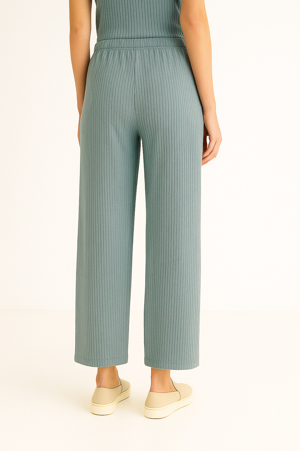 Pantalon Polenv Verde Azulado