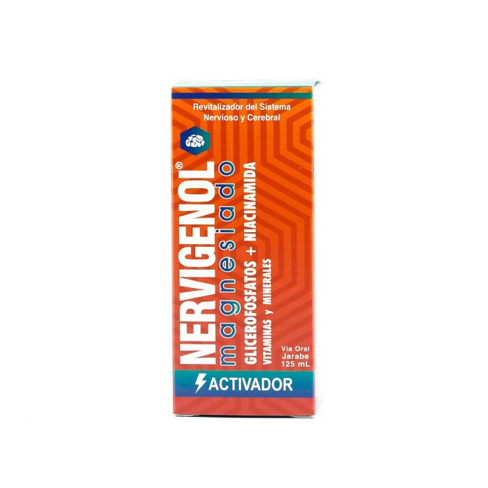 NERVIGENOL MAGNESIADO JBE. FR. X 125 ML. única