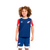 Remera Umbro Nacional Entrenamiento 2024 de Niños - NU243004 Azul-rojo