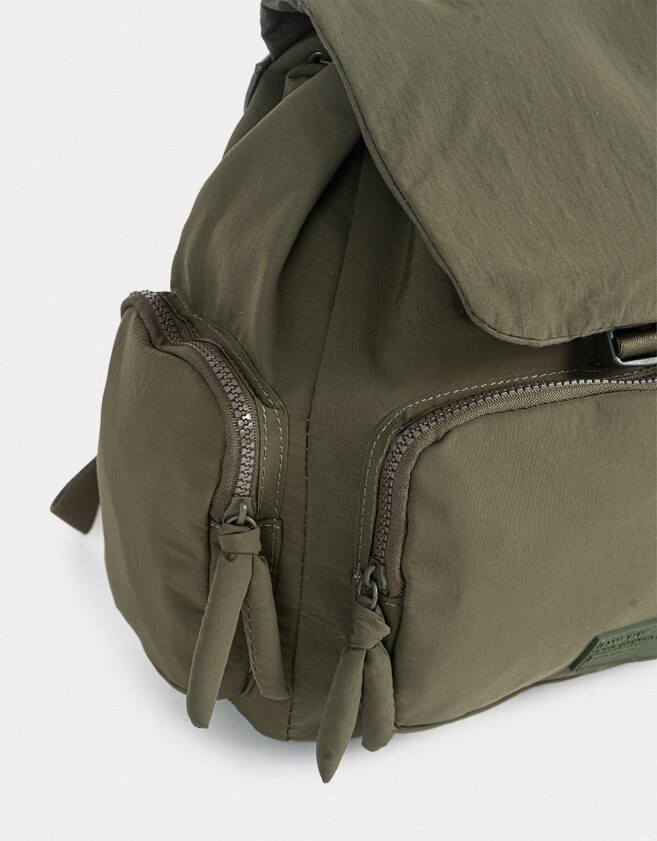 Mochilas Urbanas Mochila Puffy Verde - Verde Kaki