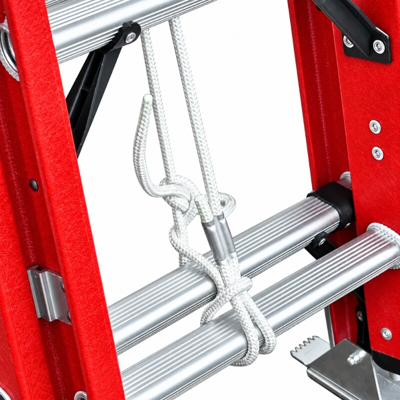 GALOX ESCALERA COLISA FIBRA DE VIDRIO AISLANTE PANTHER 2X16 ESCALONES 9.10M Galox Escalera Colisa Fibra De Vidrio Aislante Panther 2x16 Escalones 9.10m