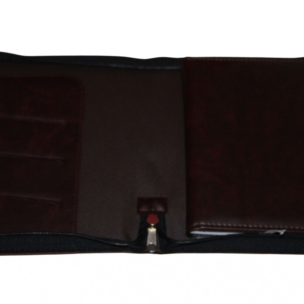 AGENDA REMEMBER SENIOR 1417 ZYP S SEMANA A LA VISTA TAPA MARRON OSCURA