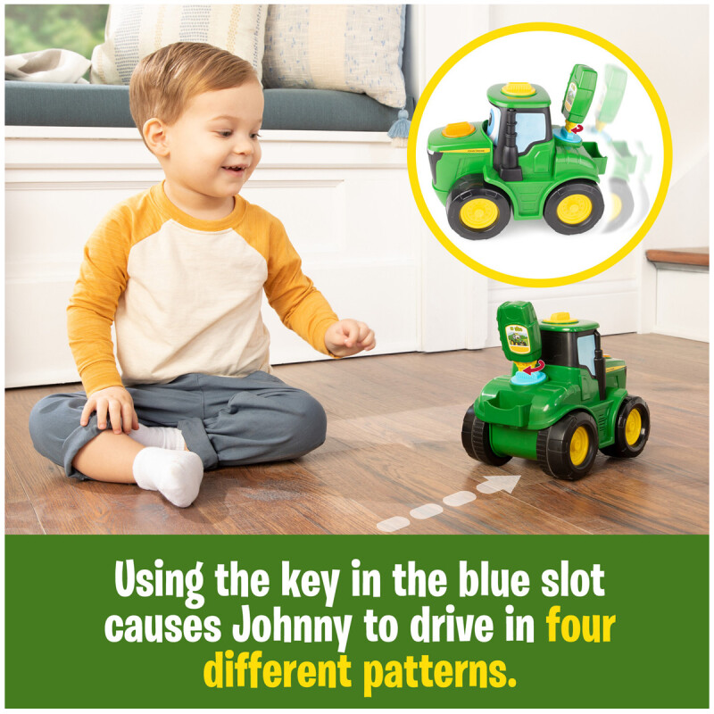 Tractor Key-n-Go Johnny John Deere Tractor Key-n-Go Johnny John Deere
