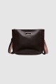 Bandolera Laura Chocolate con Crocco Chocolate