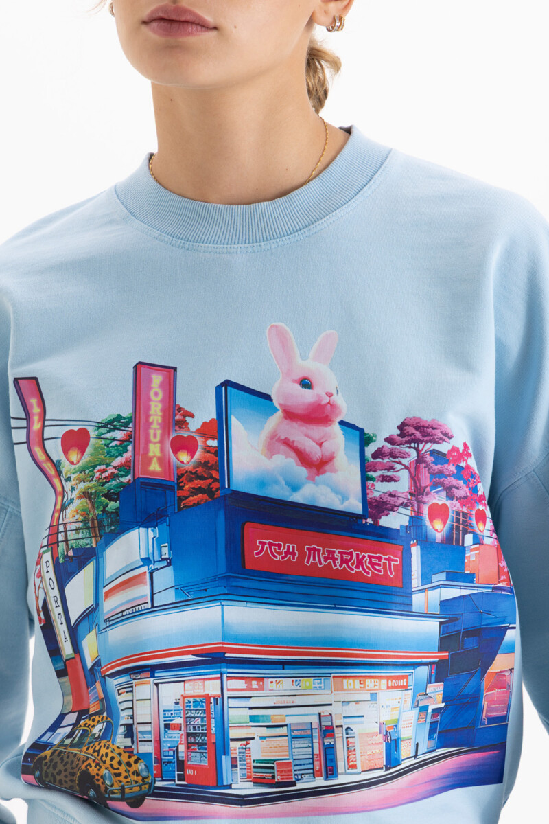 Buzo Fortune Celeste