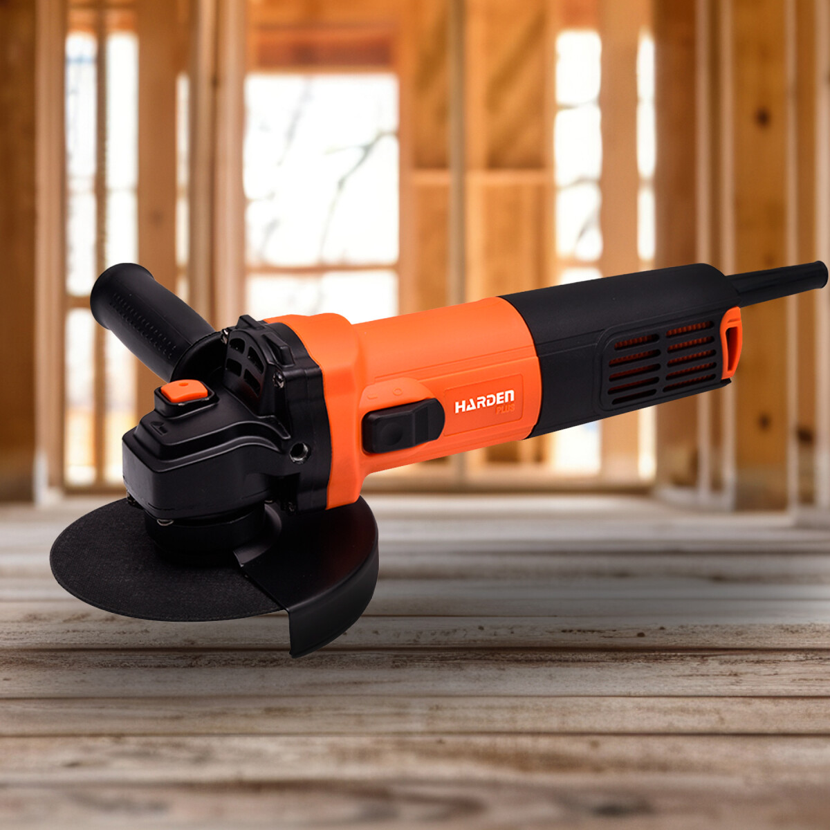 AMOLADORA 4 1/2 115/125MM 900W INDUSTRIAL PRO HARDEN +5 DISCOS C/METAL ++ - N/a 