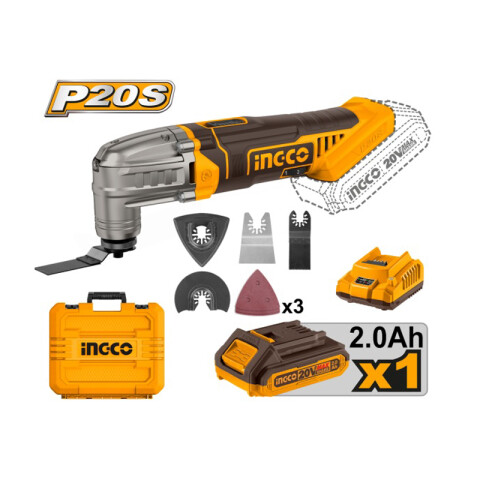 Multi herramienta 20V con Batería y accesorios ING0050