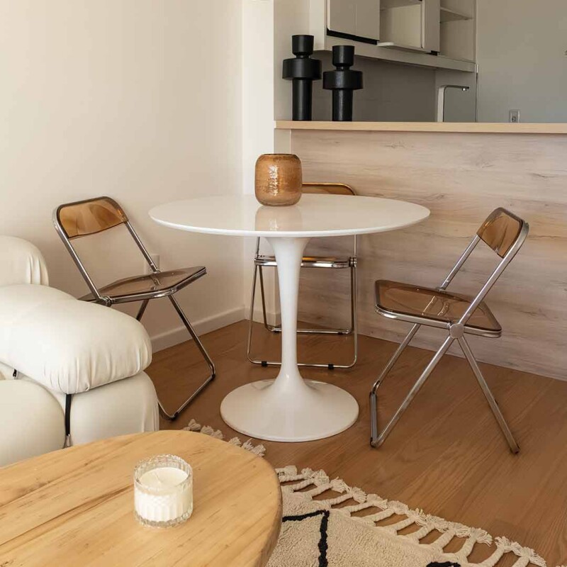 Mesa Tulip 100cm - Blanca