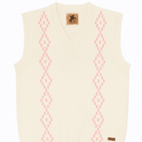 Chaleco Pampa Unisex Marfil