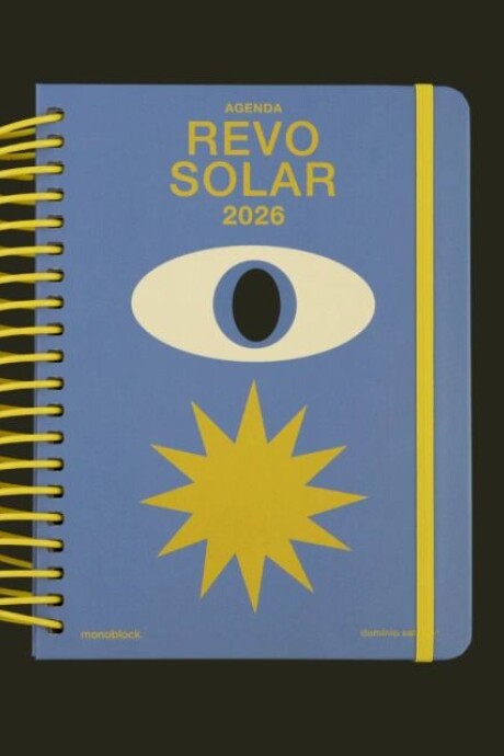 AGENDA MONOBLOCK DOMINO SALVAJE A5 SEMANAL ANILLADA 2026 - VISIÓN AGENDA MONOBLOCK DOMINO SALVAJE A5 SEMANAL ANILLADA 2026 - VISIÓN