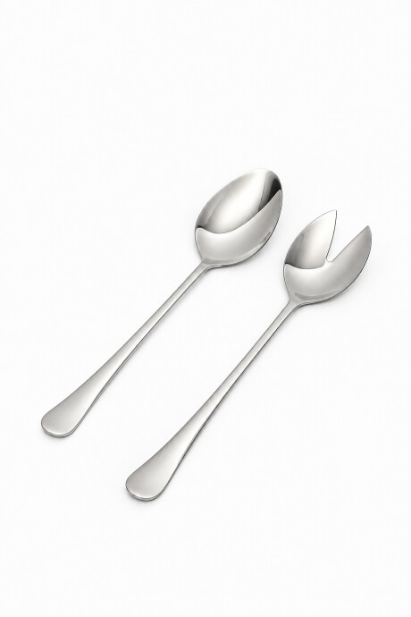 Cucharas Para Servir Set X 2 Color Unico