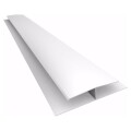 UNIÓN H PVC BLANCO 6 MTS Unión H Pvc Blanco 6 Mts