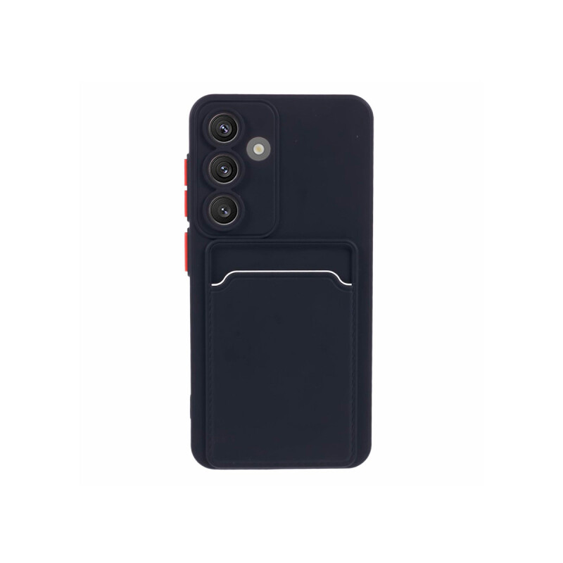 Protector Samsung Galaxy S24 Plus con porta tarjeta color negro Protector Samsung Galaxy S24 Plus Con Porta Tarjeta Color Negro