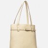 Shopper Bay en cuero graneado Cotton