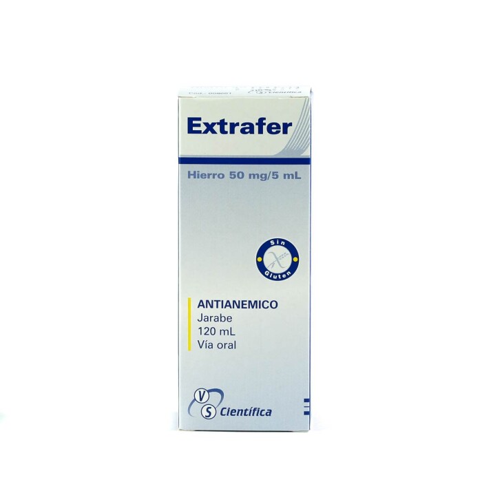 EXTRAFER JBE FRASCO X 120 ML. única