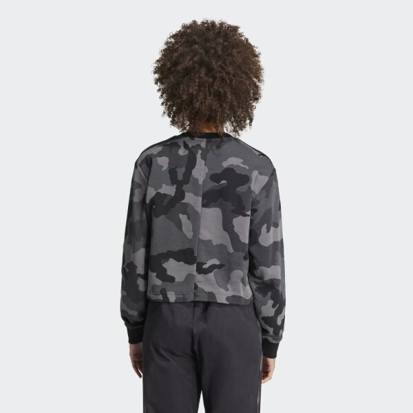 Buzo Adidas Essentials 3 Rayas Negro