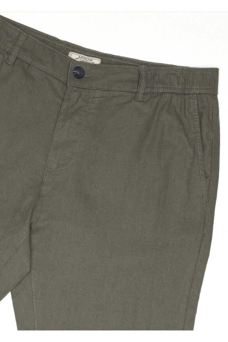 Pantalón Arrow Lino Algodón VERDE