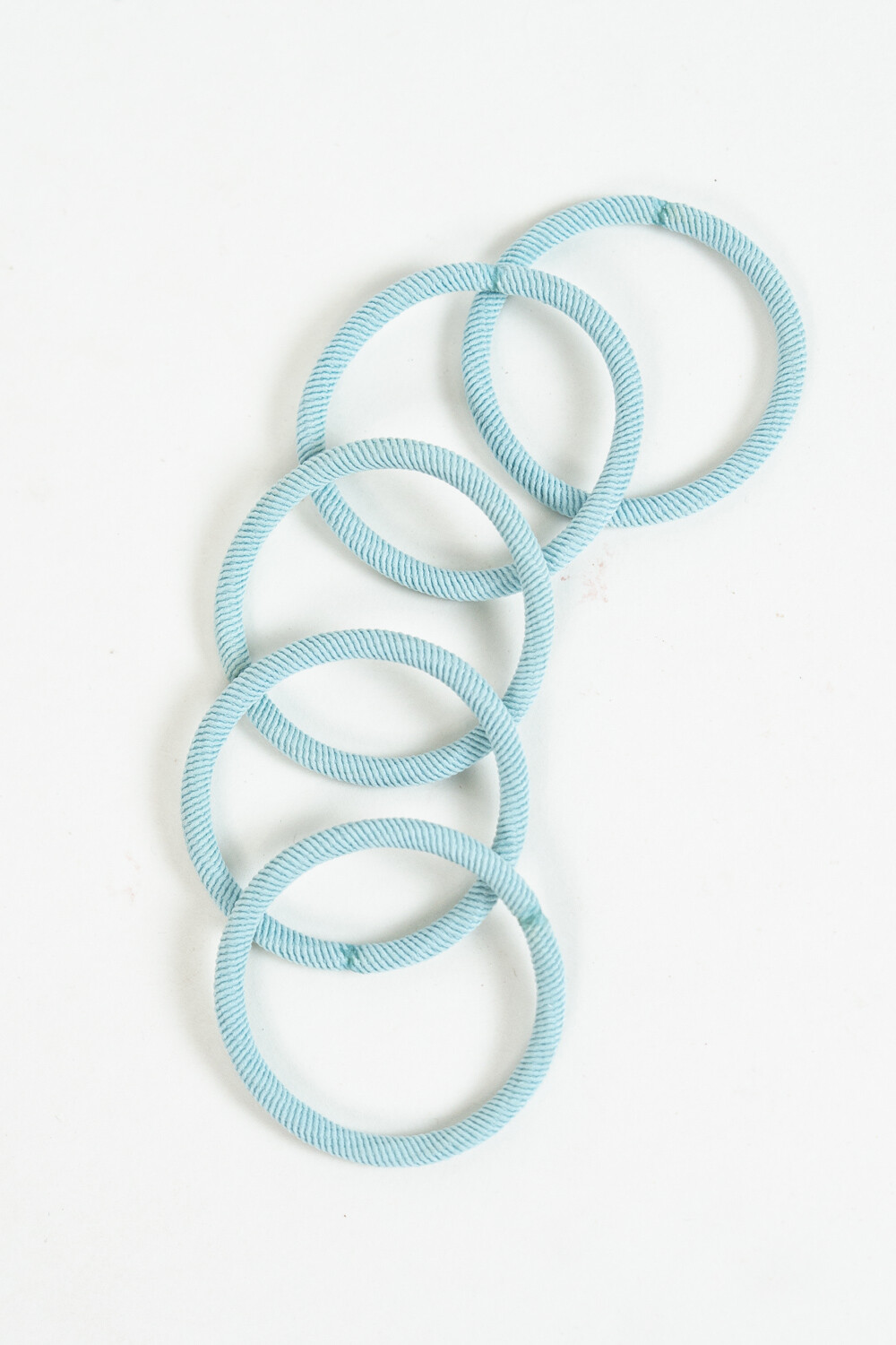 Gomita De Pelo Set X 5un. Azul