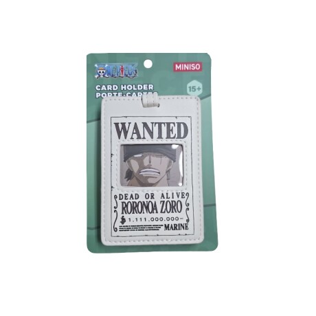 Tarjetero One piece Zoro