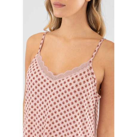 Camison mosaico Rosa antique