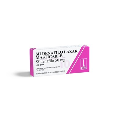 Sildenafil Lazar Masticable 10 Comp. Sildenafil Lazar Masticable 10 Comp.