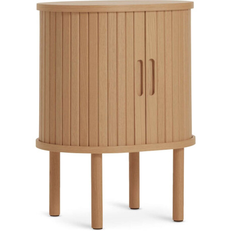 Mesa de luz LYNGVIG persiana roble nat Roble