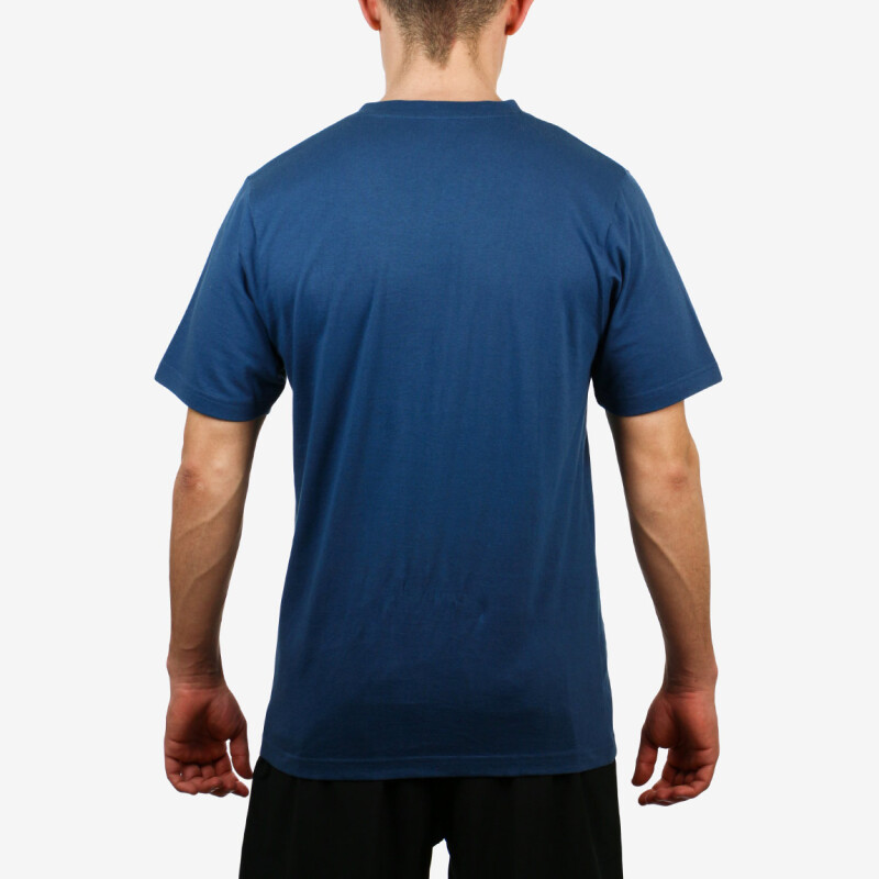 Austral Men's V Neck T-shirt - Navy Marino-azul