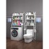 Mueble Organizador Estantes Sobre Lavarropas Metal Baño Mueble Organizador Estantes Sobre Lavarropas Metal Baño