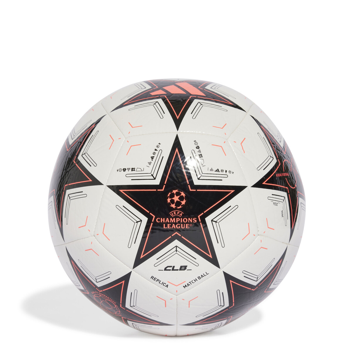 Pelota Adidas UCL Club League Phase - Blanco - Negro 