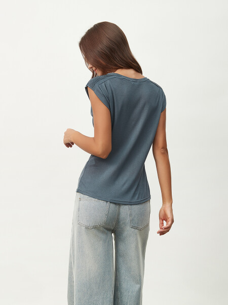 REMERA ZAFIRO GRIS OSCURO