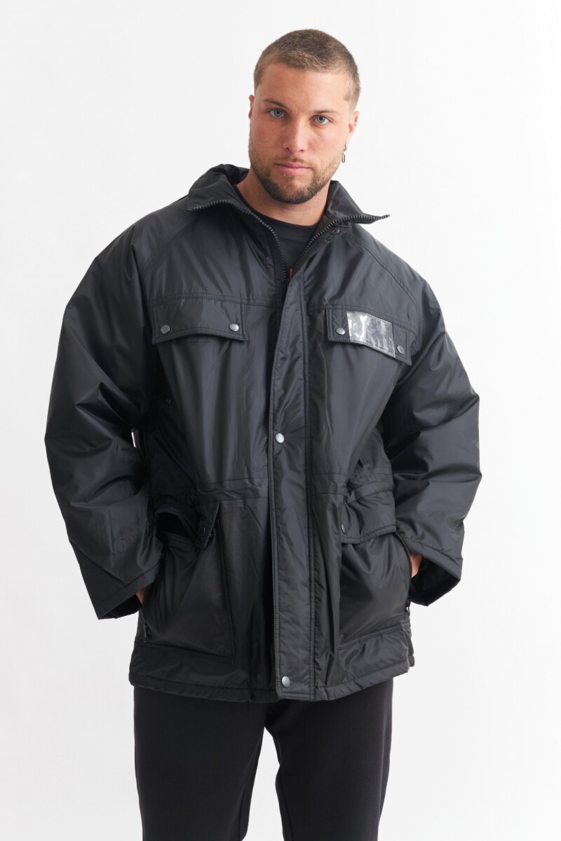 Campera impermeable NEGRO