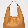 Bolso The Shopping en cuero graneado Cuoio