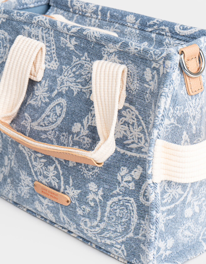 City Denim Cartera City Denim Paisley - Azul Gastado