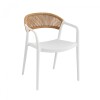 Silla de Jardín Valencia Blanco
