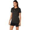 Polo Running Road Seamless Ss Mujer Performance Black/graphite Grey
